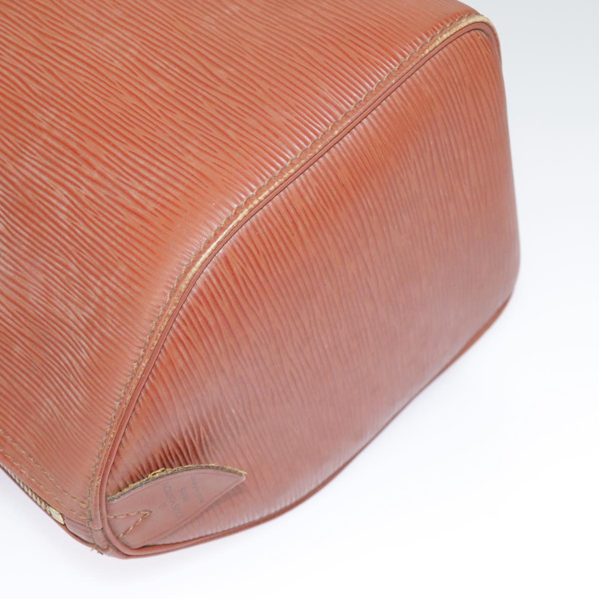 LOUIS VUITTON Epi Speedy 25 Hand Bag Brown M43013 LV 98012