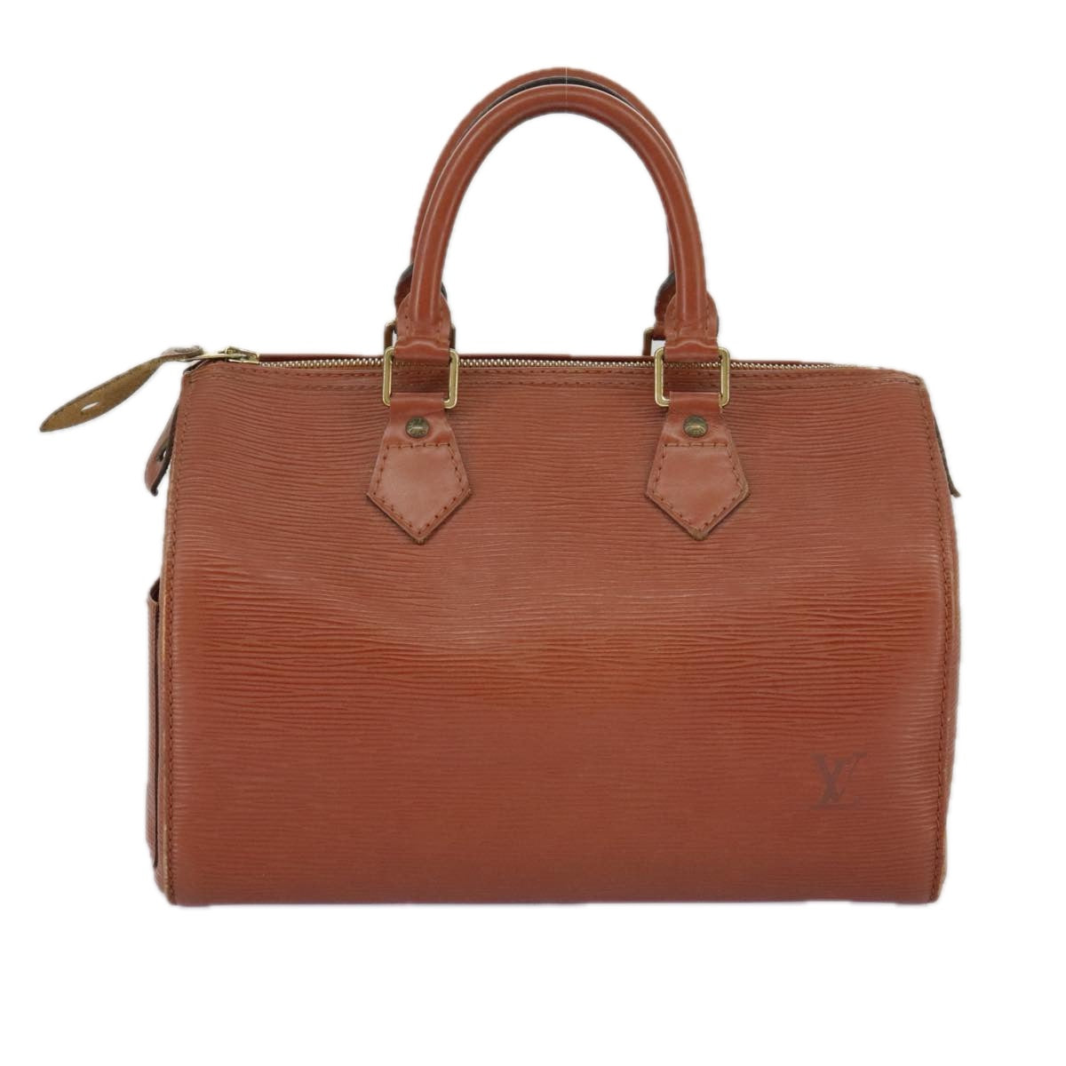 LOUIS VUITTON Epi Speedy 25 Hand Bag Brown M43013 LV 98012