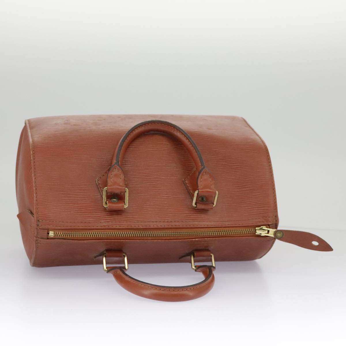 LOUIS VUITTON Epi Speedy 25 Hand Bag Brown M43013 LV 98012