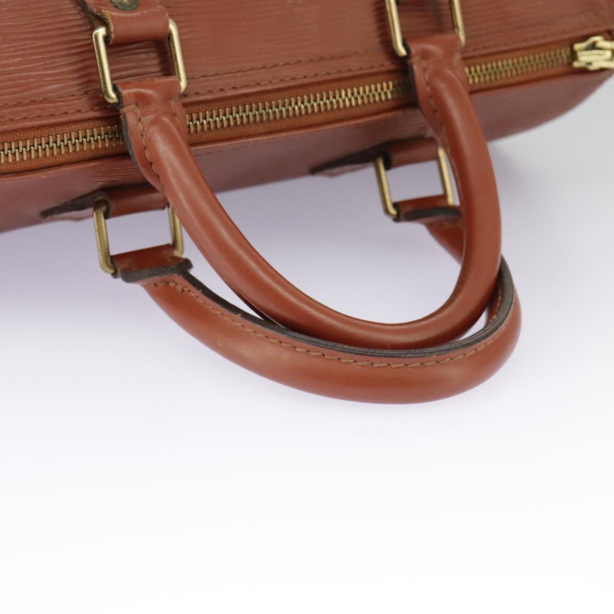 LOUIS VUITTON Epi Speedy 25 Hand Bag Brown M43013 LV 98012