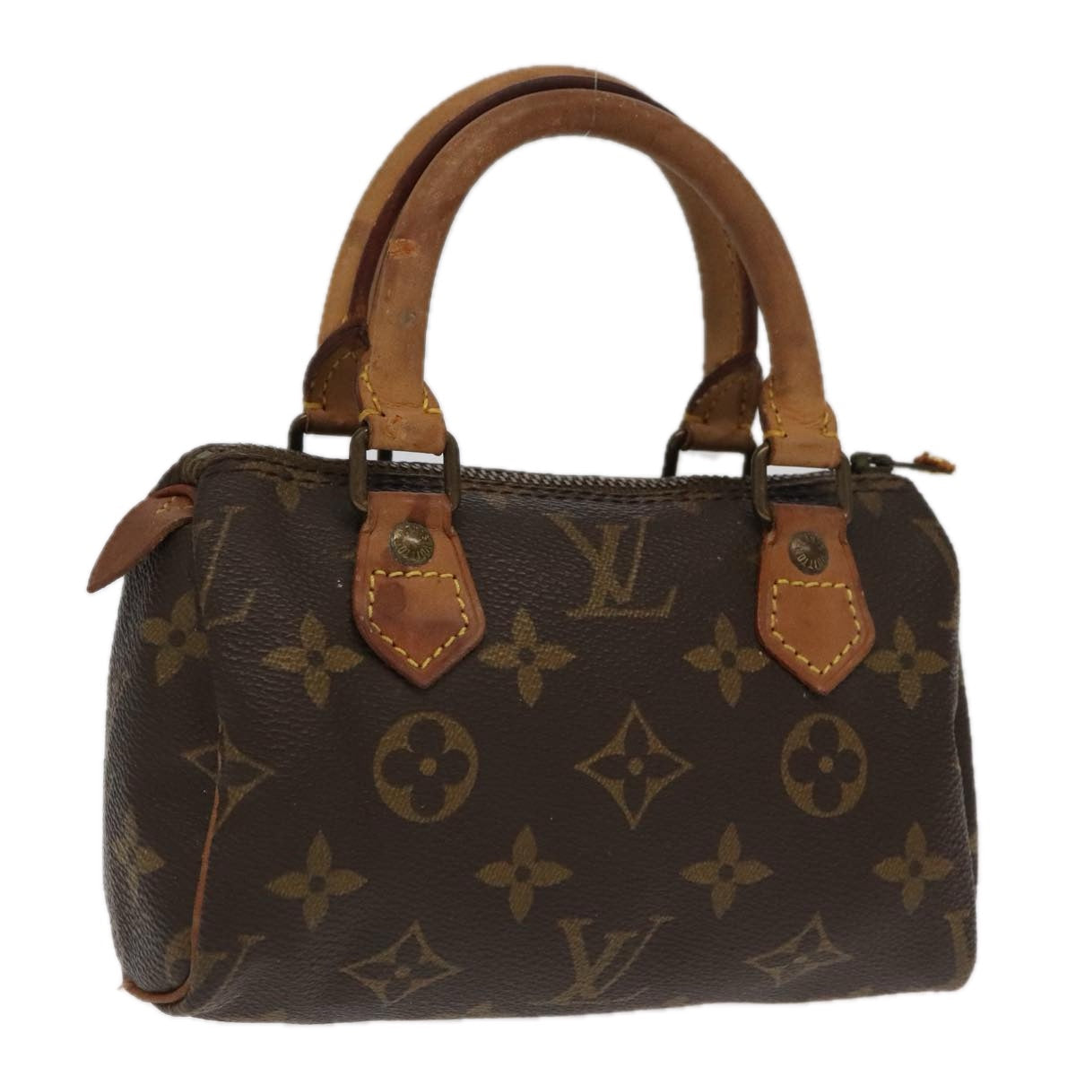 LOUIS VUITTON Monogram Mini Speedy Hand Bag M41534 LV 98016