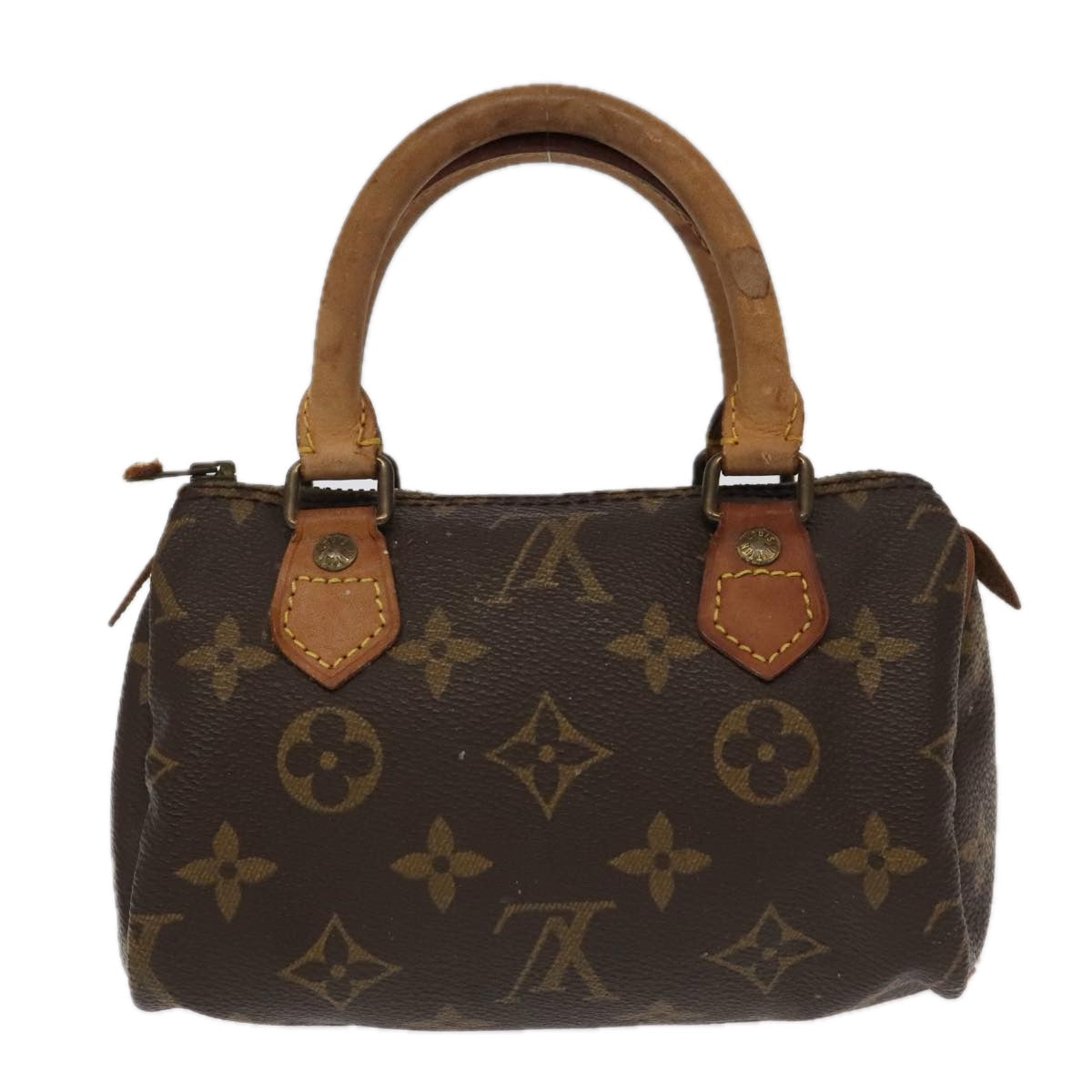 LOUIS VUITTON Monogram Mini Speedy Hand Bag M41534 LV 98016