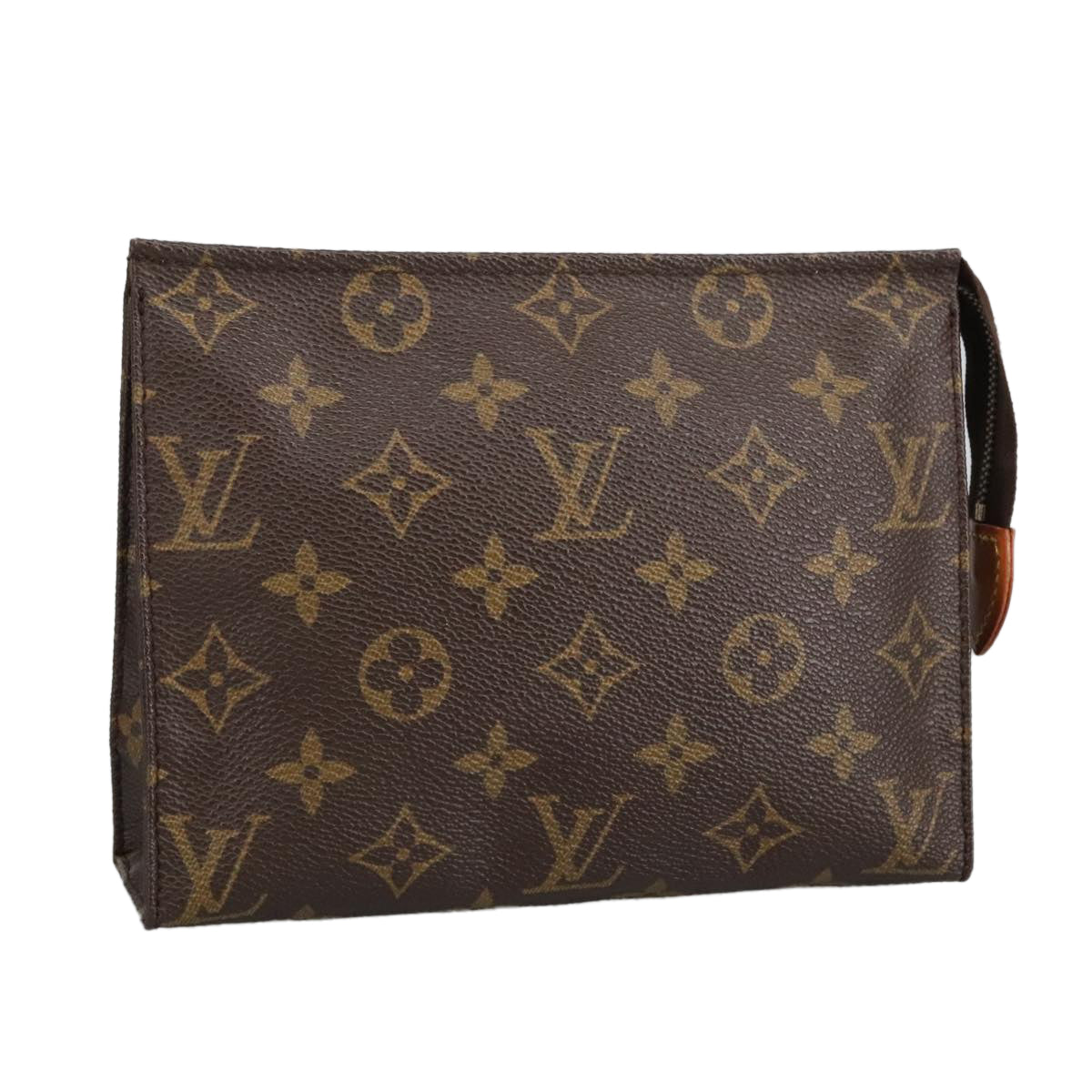 LOUIS VUITTON Monogram Poche Toilette 19 Pouch M47544 LV 98017