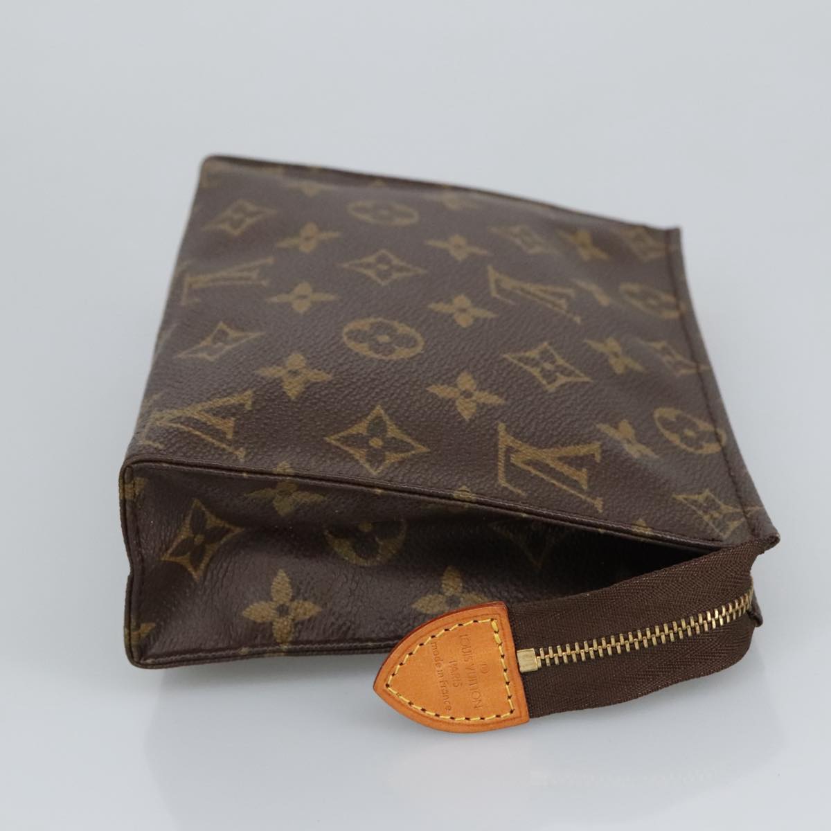 LOUIS VUITTON Monogram Poche Toilette 19 Pouch M47544 LV 98017