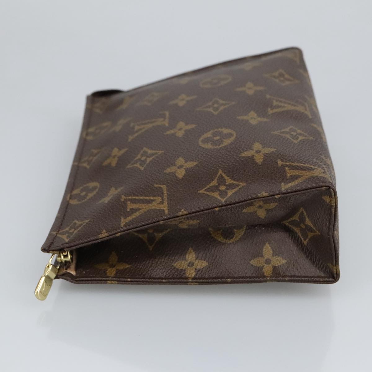 LOUIS VUITTON Monogram Poche Toilette 19 Pouch M47544 LV 98017