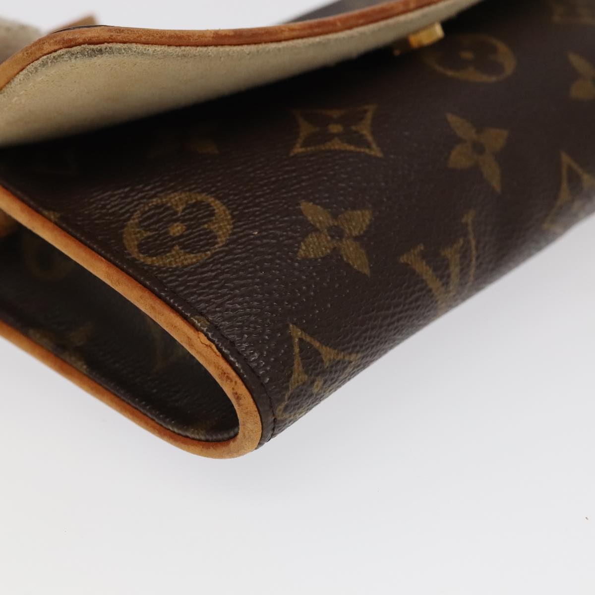 LOUIS VUITTON Monogram Pochette Twin PM Shoulder Bag M51854 LV 98019