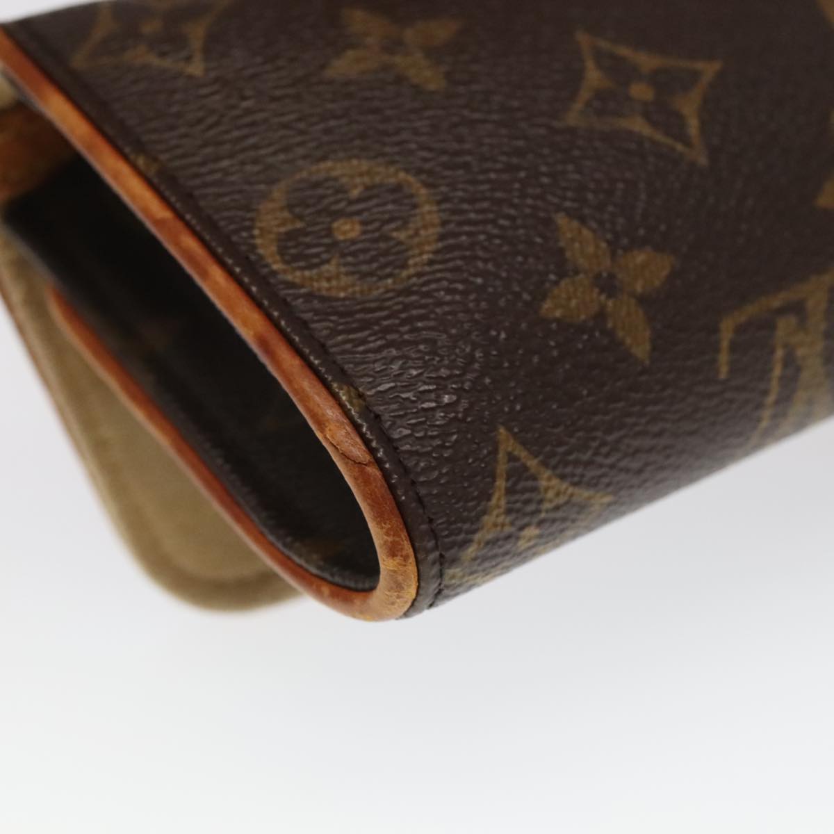 LOUIS VUITTON Monogram Pochette Twin PM Shoulder Bag M51854 LV 98019