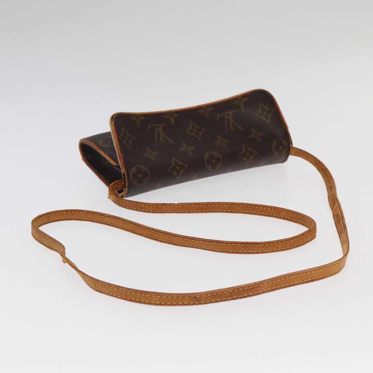 LOUIS VUITTON Monogram Pochette Twin PM Shoulder Bag M51854 LV 98019