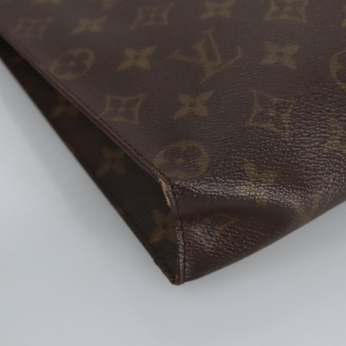 LOUIS VUITTON Monogram Poche Toilette 26 Pouch M47542 LV 98021