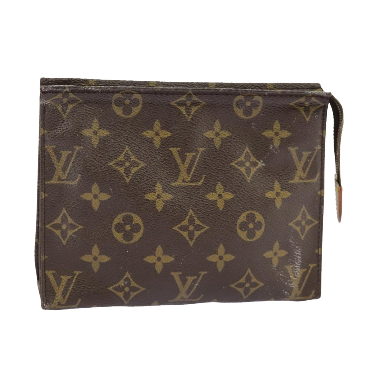LOUIS VUITTON Monogram Poche Toilette 19 Pouch M47544 LV 98022