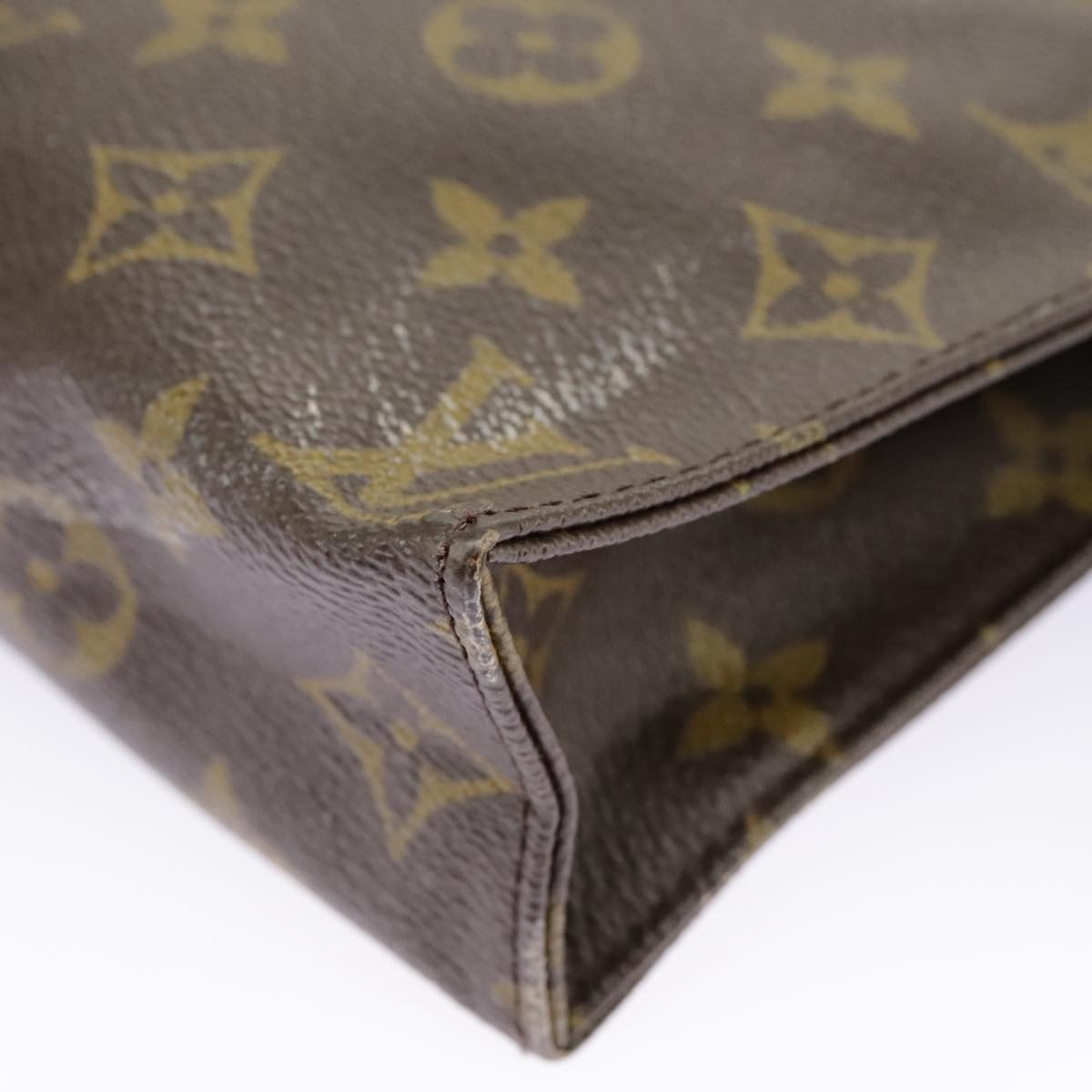 LOUIS VUITTON Monogram Poche Toilette 19 Pouch M47544 LV 98022