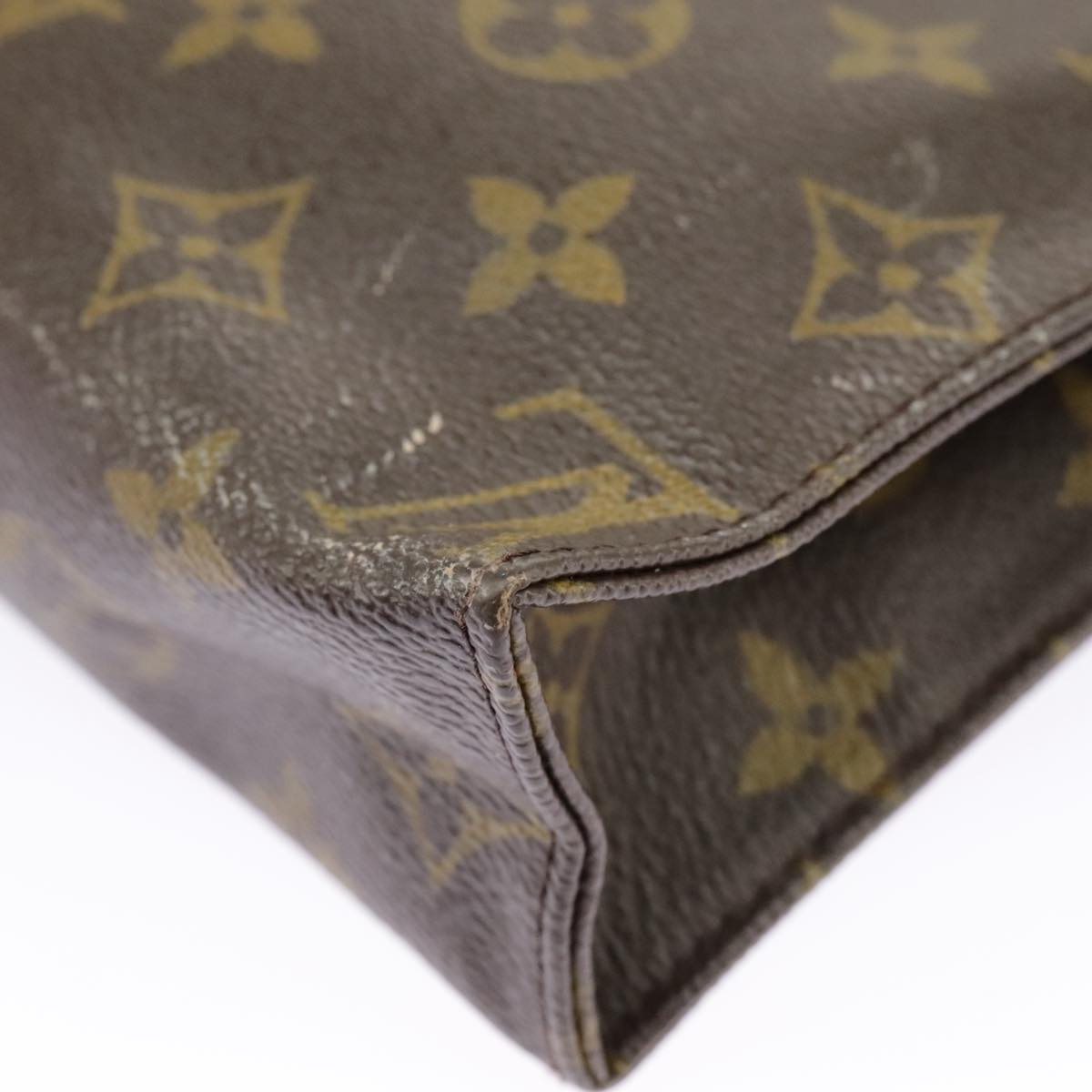 LOUIS VUITTON Monogram Poche Toilette 19 Pouch M47544 LV 98022