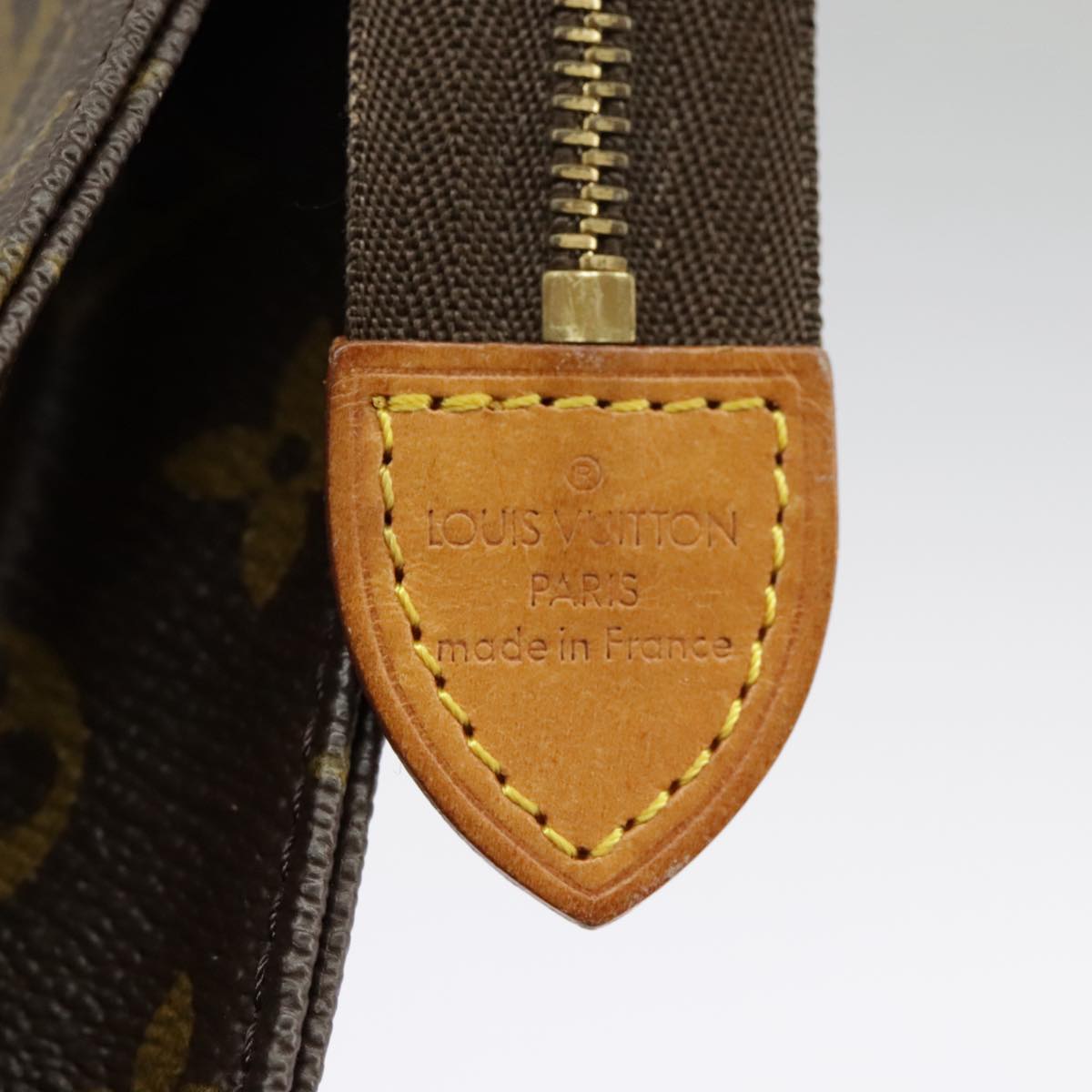 LOUIS VUITTON Monogram Poche Toilette 19 Pouch M47544 LV 98022