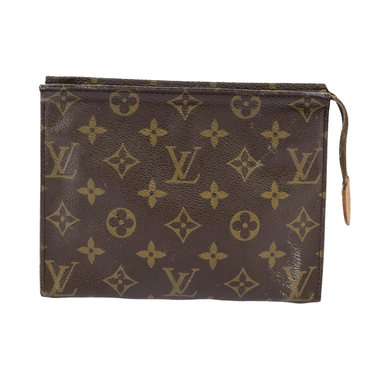 LOUIS VUITTON Monogram Poche Toilette 19 Pouch M47544 LV 98022