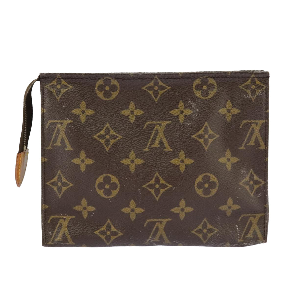 LOUIS VUITTON Monogram Poche Toilette 19 Pouch M47544 LV 98022