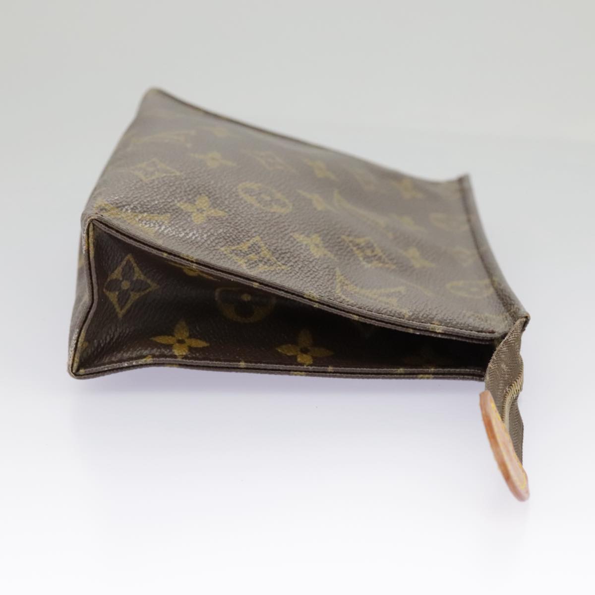 LOUIS VUITTON Monogram Poche Toilette 19 Pouch M47544 LV 98022