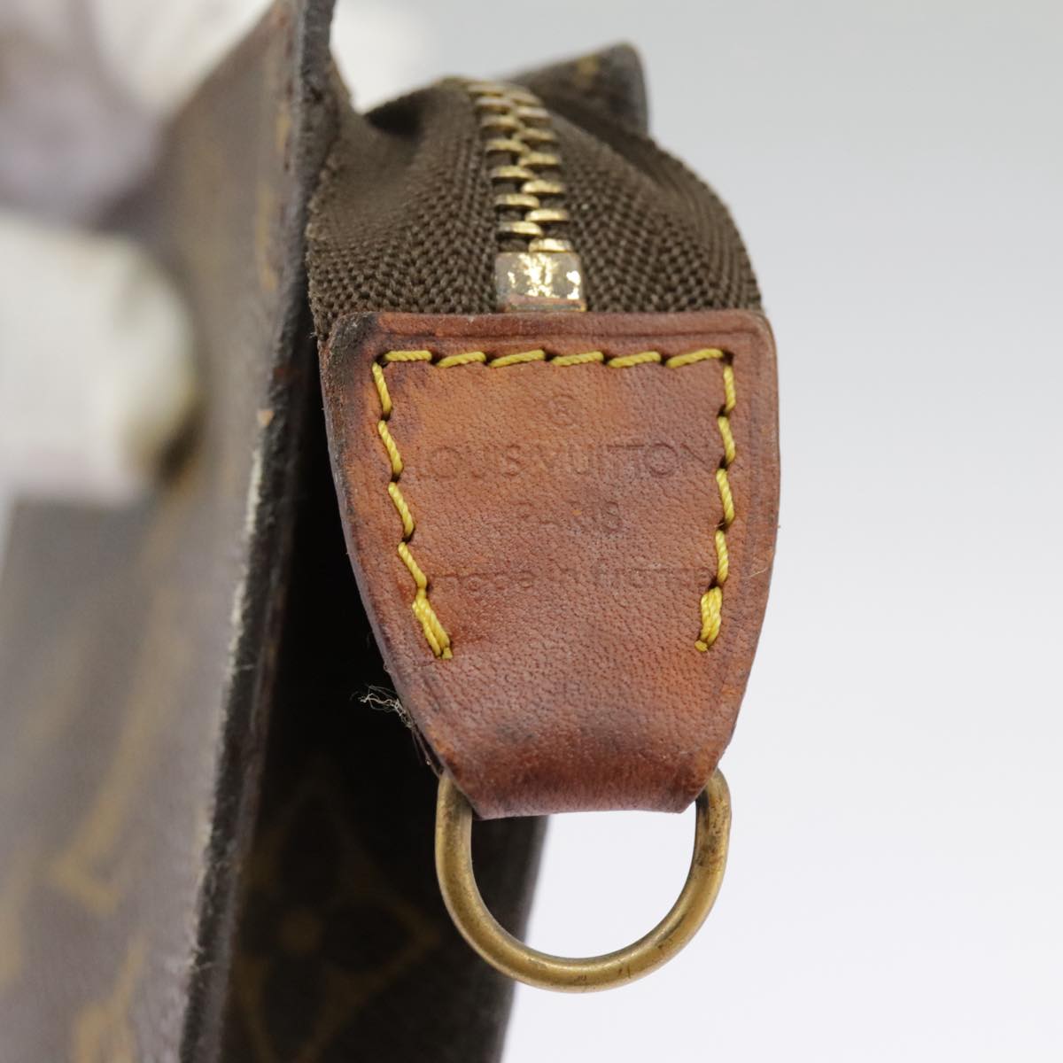 LOUIS VUITTON Monogram Bucket PM Accessory Pouch LV 98023