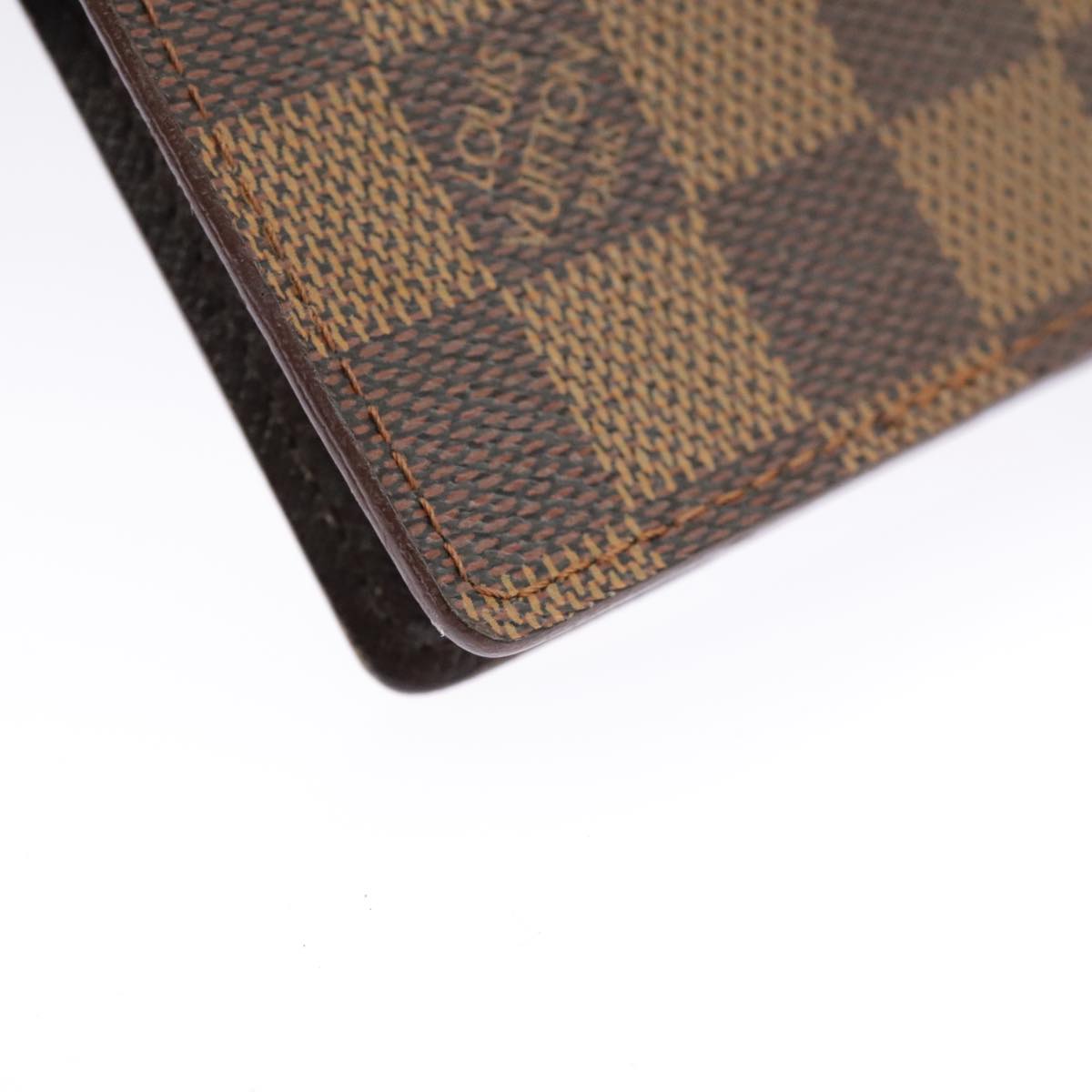 LOUIS VUITTON Damier Ebene Agenda PM Day Planner Cover R20700 LV 98026