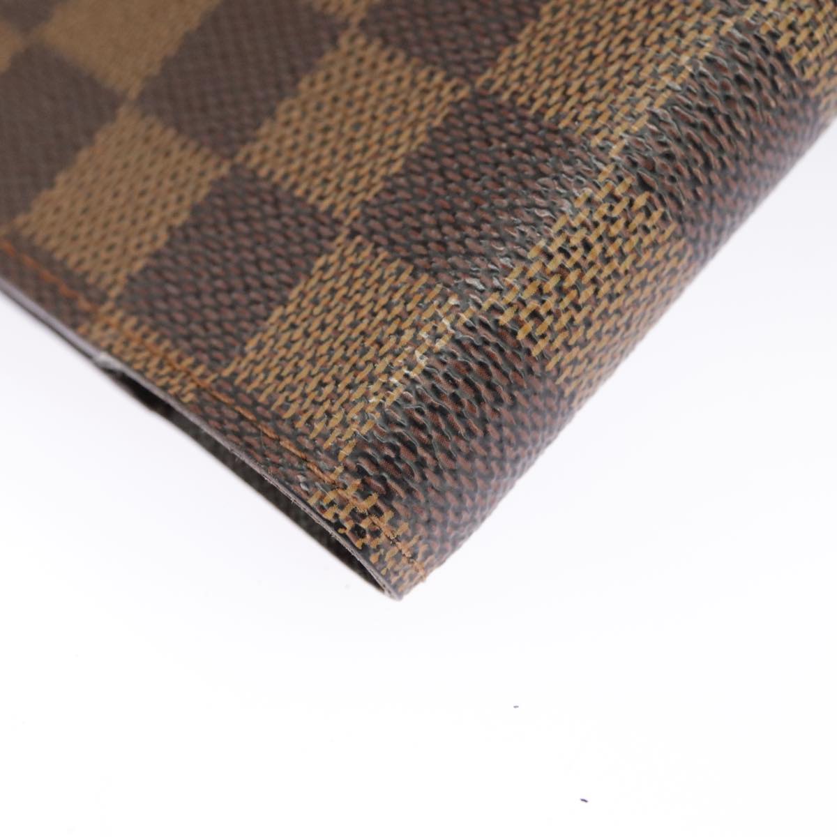 LOUIS VUITTON Damier Ebene Agenda PM Day Planner Cover R20700 LV 98026