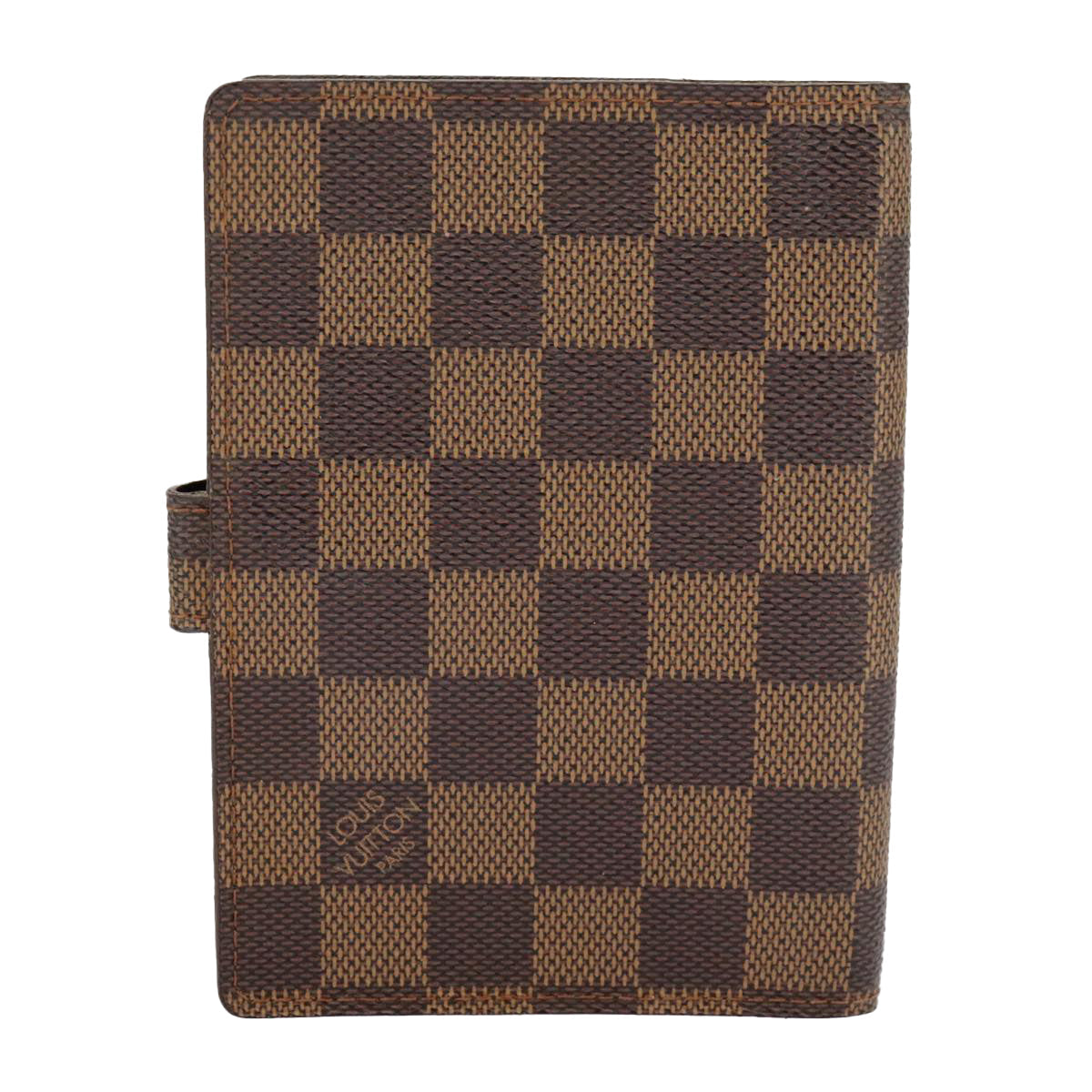 LOUIS VUITTON Damier Ebene Agenda PM Day Planner Cover R20700 LV 98026