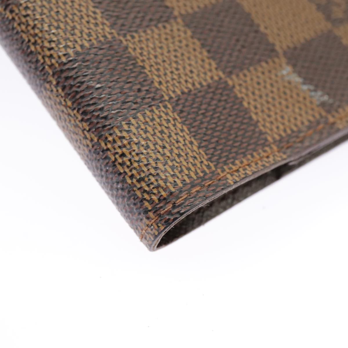 LOUIS VUITTON Damier Ebene Agenda PM Day Planner Cover R20700 LV 98026