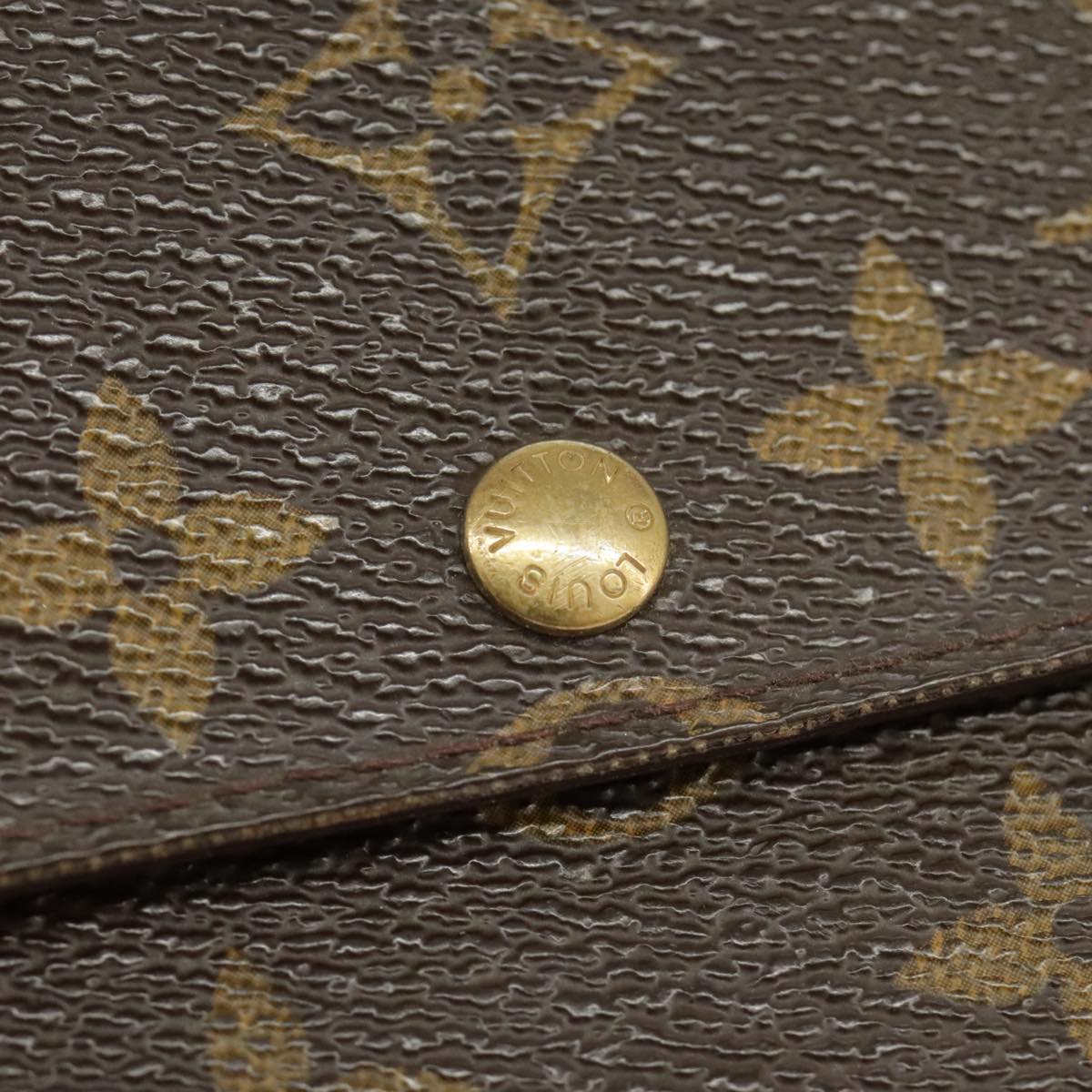 LOUIS VUITTON Monogram Portefeuille Sarah Long Wallet M61734 LV 98029