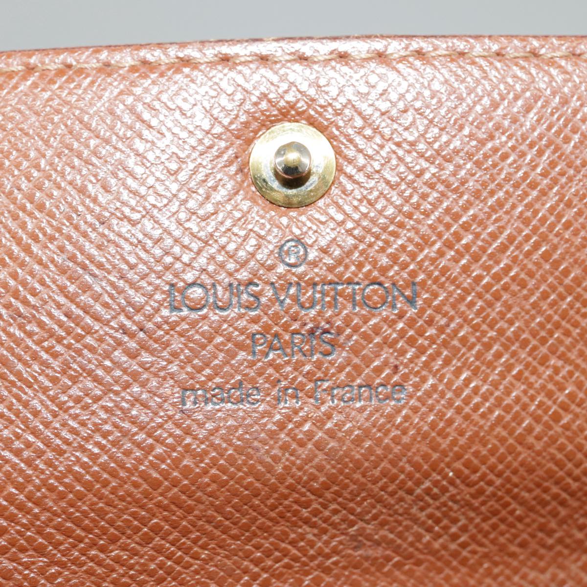 LOUIS VUITTON Monogram Portefeuille Sarah Long Wallet M61734 LV 98029