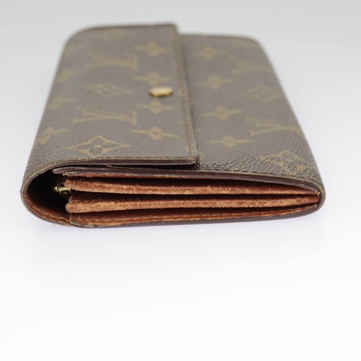 LOUIS VUITTON Monogram Portefeuille Sarah Long Wallet M61734 LV 98029