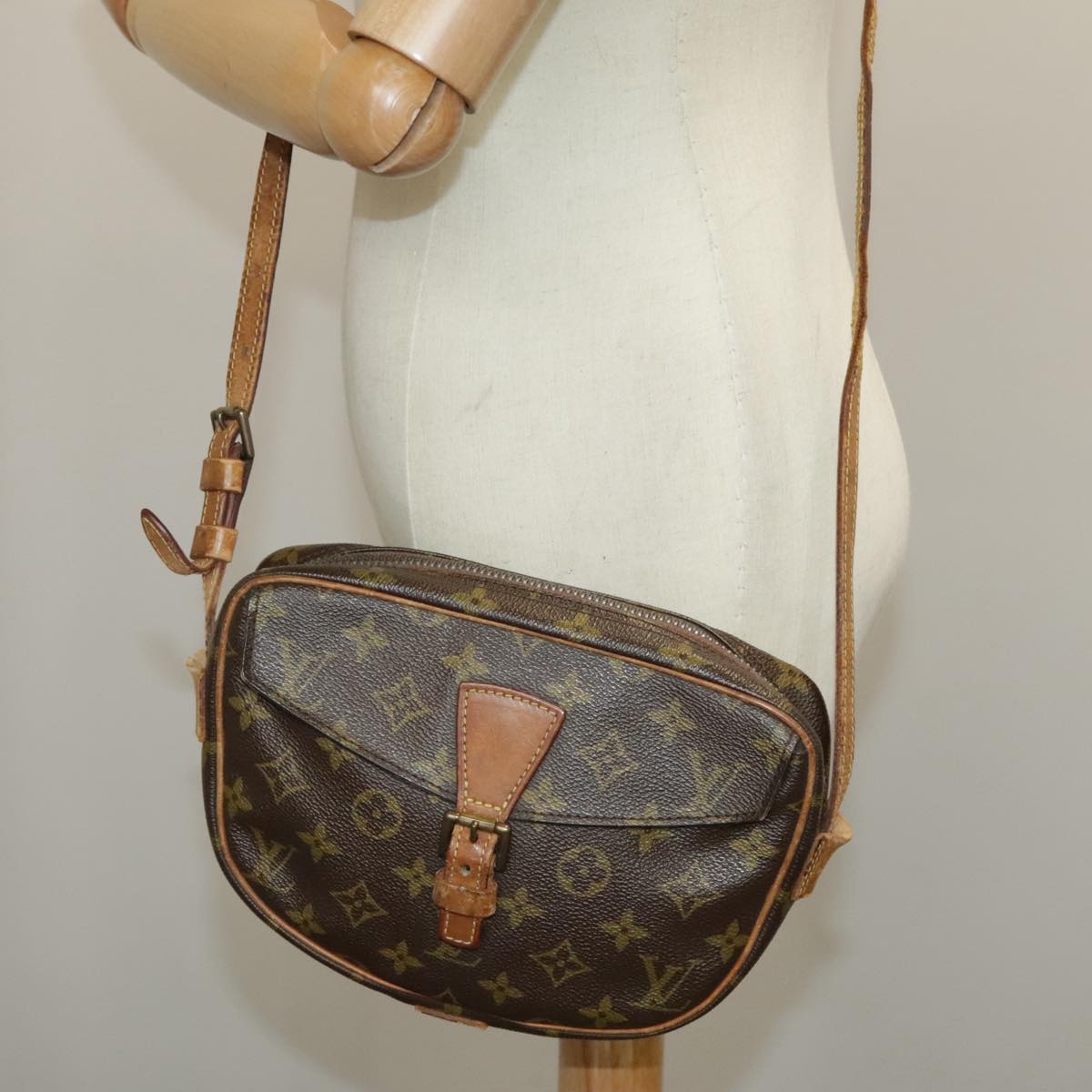 LOUIS VUITTON Monogram Jeune Fille PM Shoulder Bag M51227 LV 98044