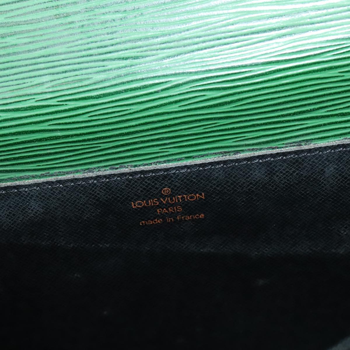 LOUIS VUITTON Epi Porte Documents Bandouliere Briefcase Green M54464 98045