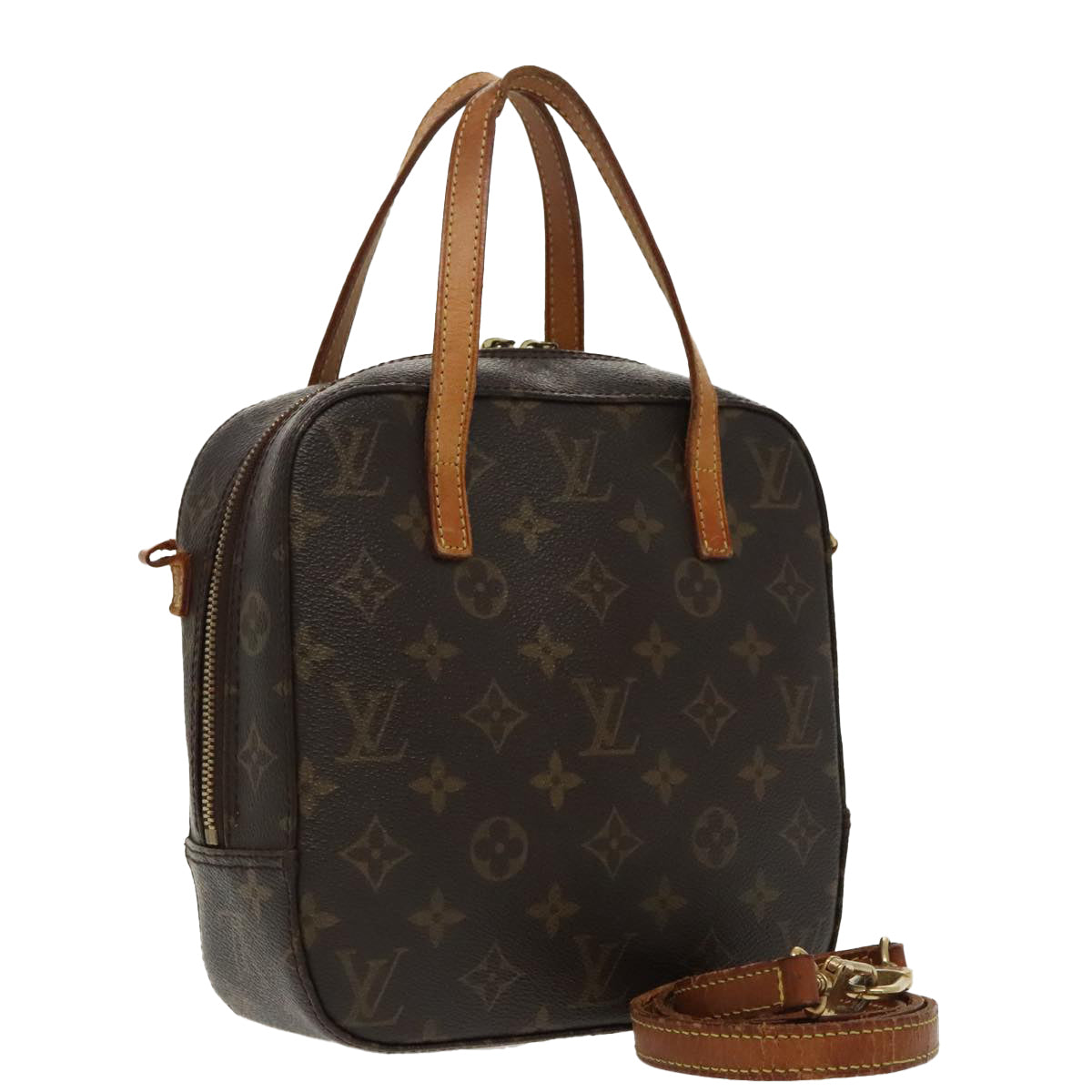 LOUIS VUITTON Monogram Spontini Hand Bag 2way M47500 LV 98048