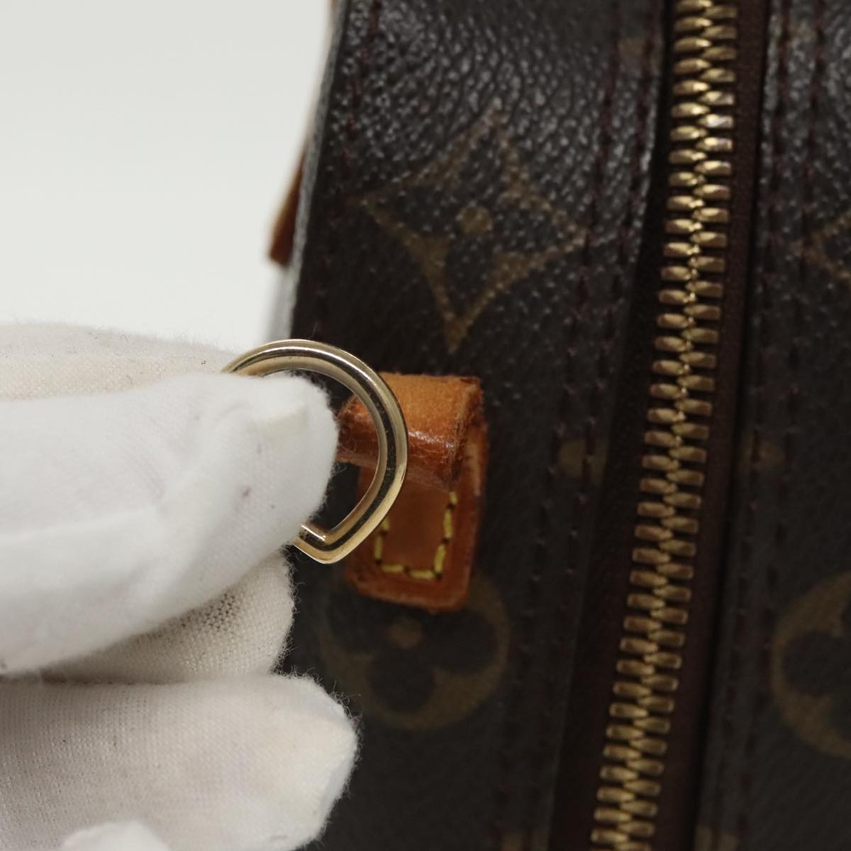 LOUIS VUITTON Monogram Spontini Hand Bag 2way M47500 LV 98048