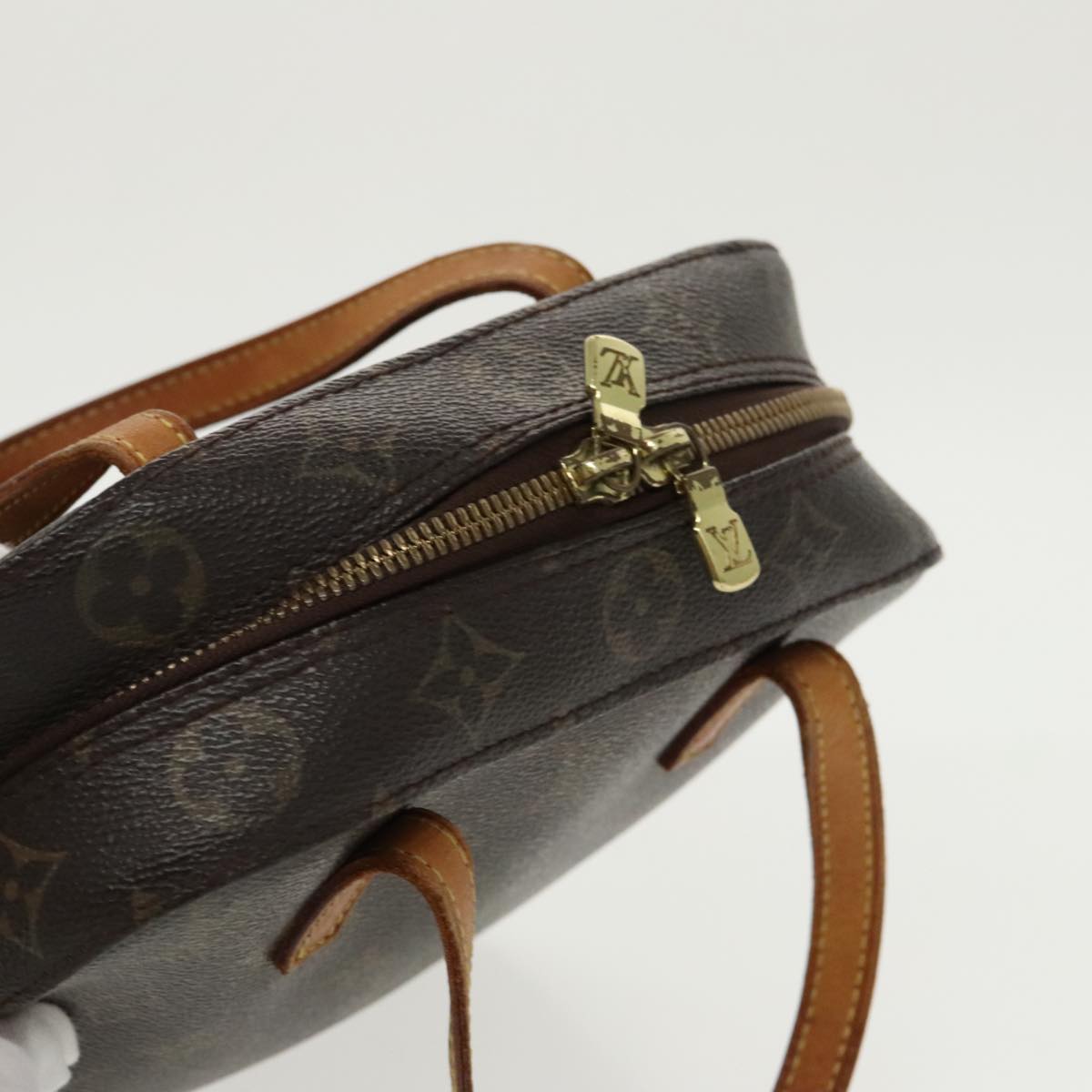 LOUIS VUITTON Monogram Spontini Hand Bag 2way M47500 LV 98048