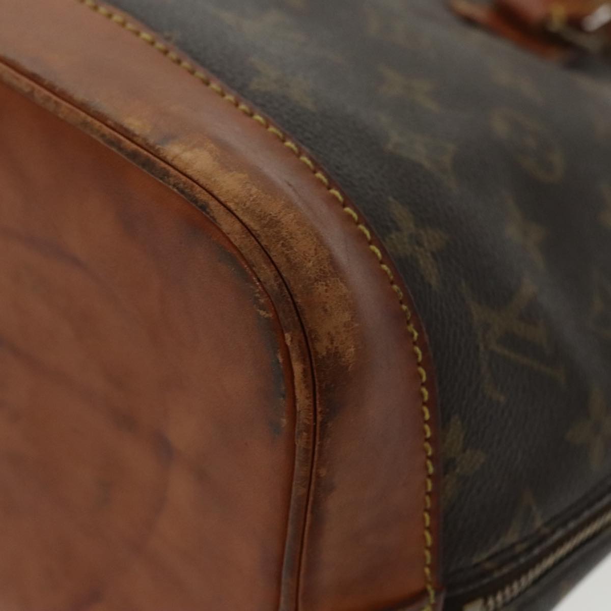 LOUIS VUITTON Monogram Alma Hand Bag M51130 LV 98055