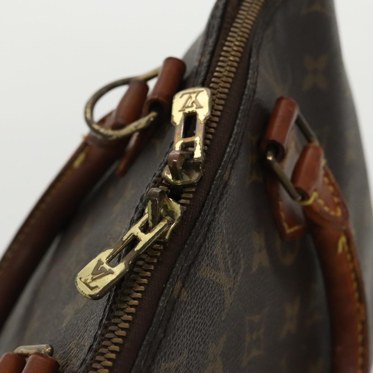 LOUIS VUITTON Monogram Alma Hand Bag M51130 LV 98055