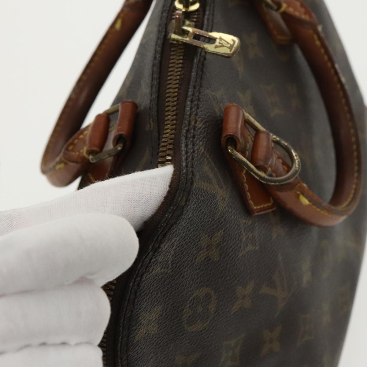 LOUIS VUITTON Monogram Alma Hand Bag M51130 LV 98055
