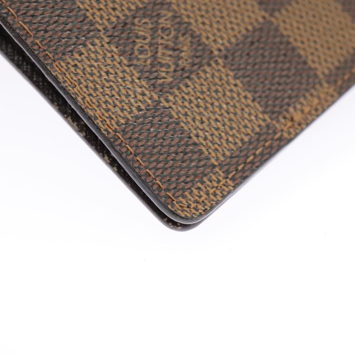 LOUIS VUITTON Damier Ebene Agenda PM Day Planner Cover R20700 LV 98140