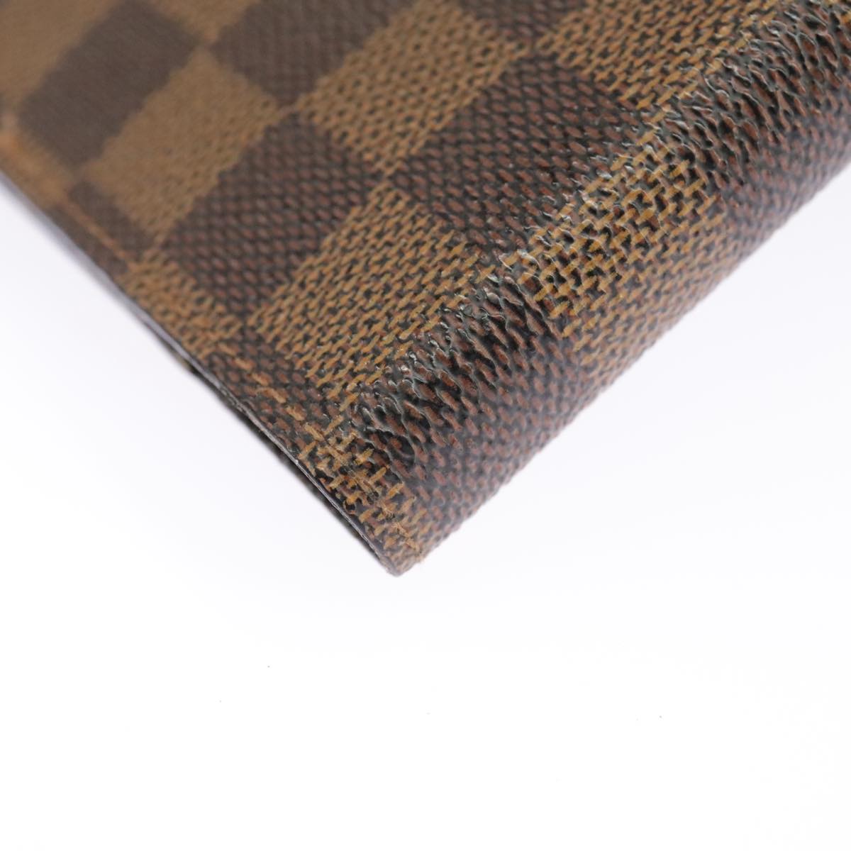 LOUIS VUITTON Damier Ebene Agenda PM Day Planner Cover R20700 LV 98140