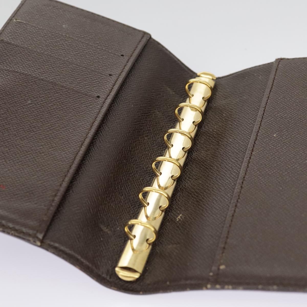 LOUIS VUITTON Damier Ebene Agenda PM Day Planner Cover R20700 LV 98140