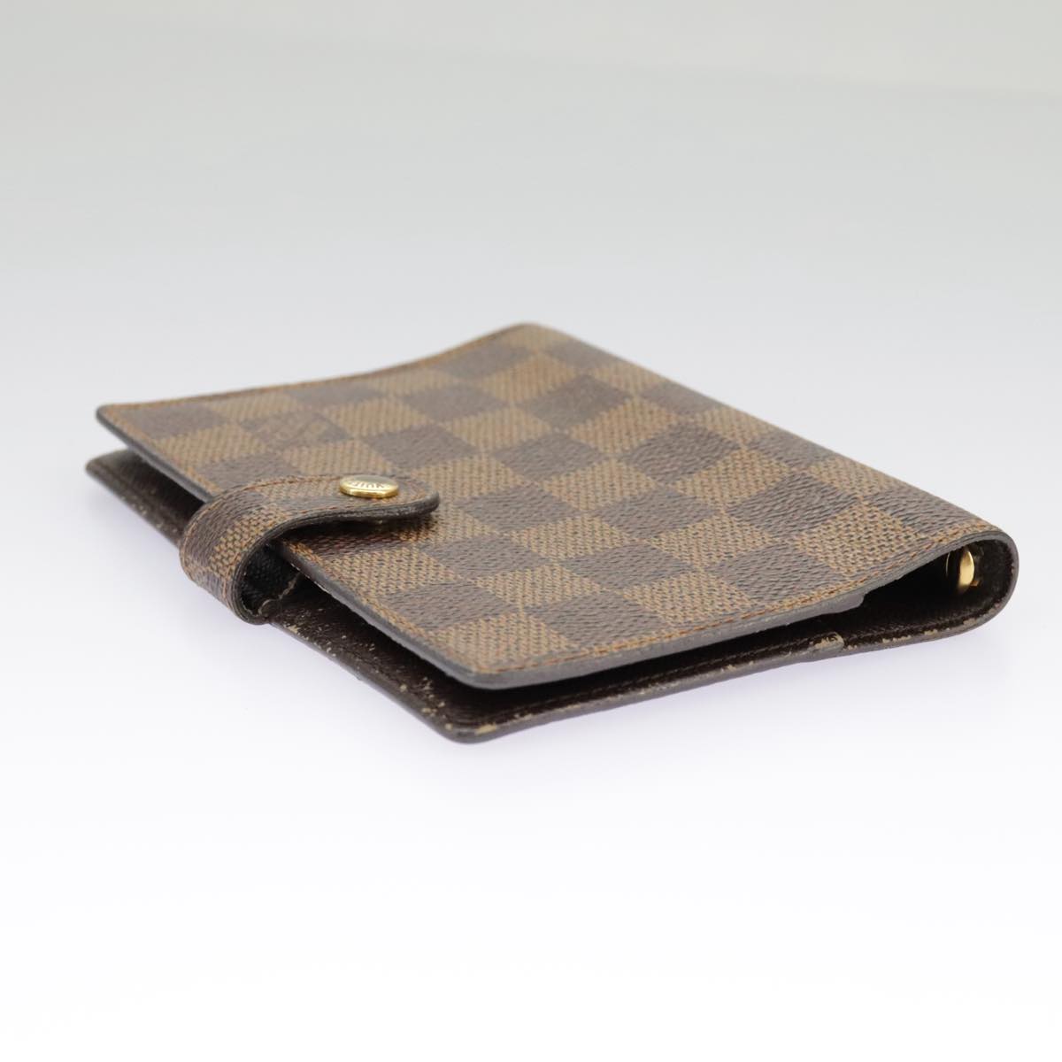 LOUIS VUITTON Damier Ebene Agenda PM Day Planner Cover R20700 LV 98140