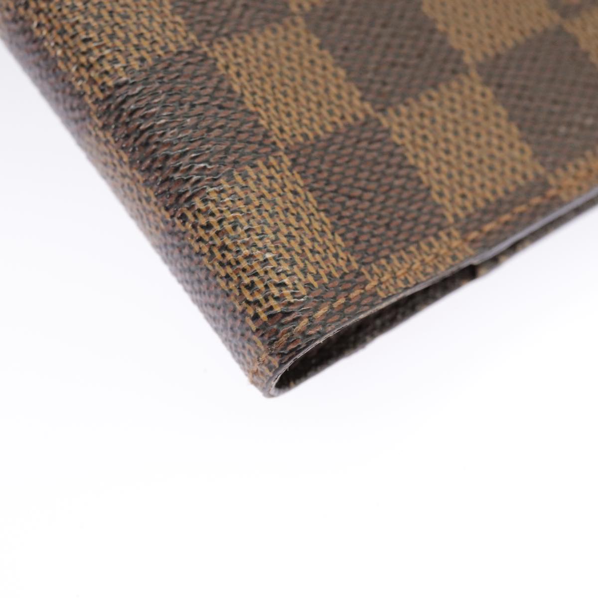 LOUIS VUITTON Damier Ebene Agenda PM Day Planner Cover R20700 LV 98140