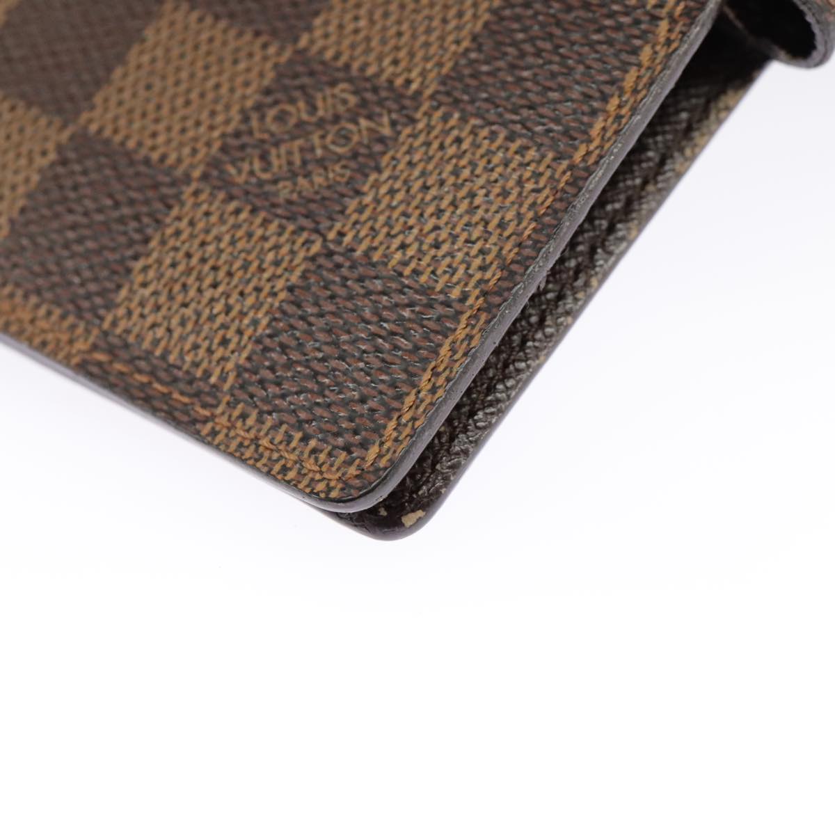 LOUIS VUITTON Damier Ebene Agenda PM Day Planner Cover R20700 LV 98140