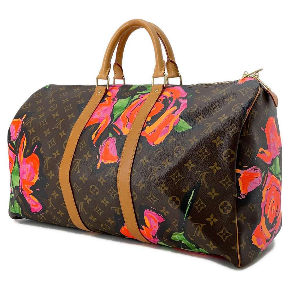 LOUIS VUITTON Keepall Brown M48605 Monogram・Rose Size 50