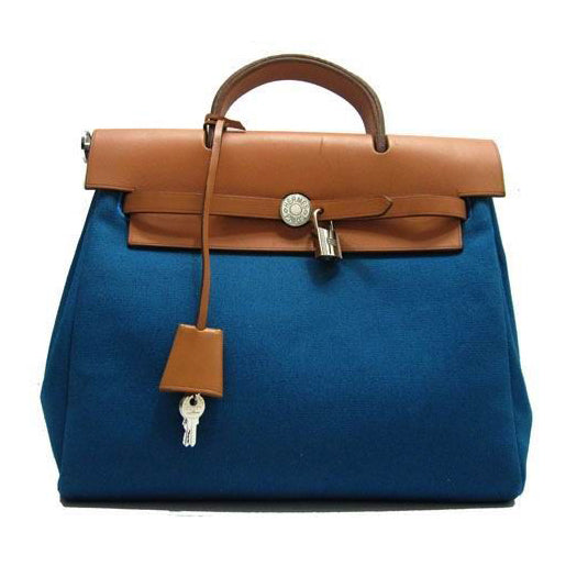 Luxury Hermes Herbag H1190S 2way Canvas