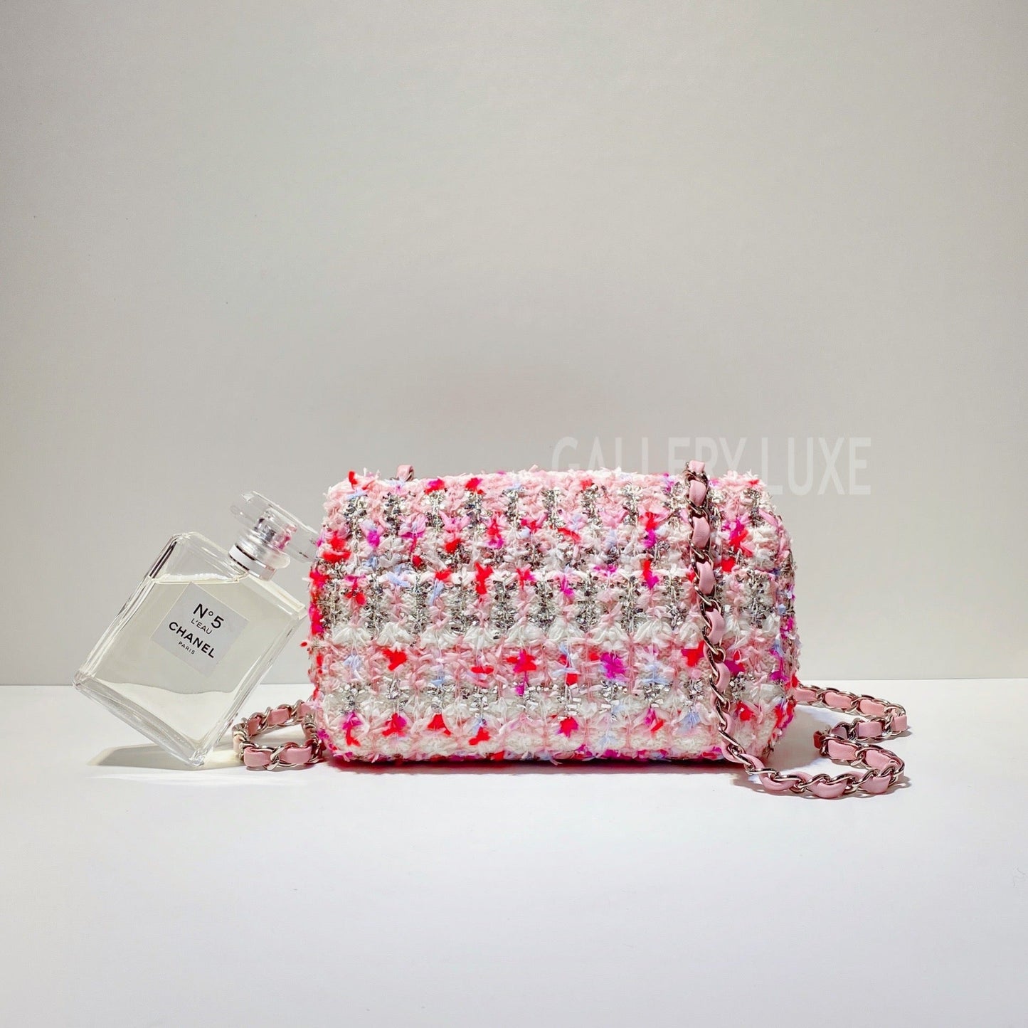 No.3208-Chanel Classic In Fabric Mini Flap Bag (Unused / 未使用品)