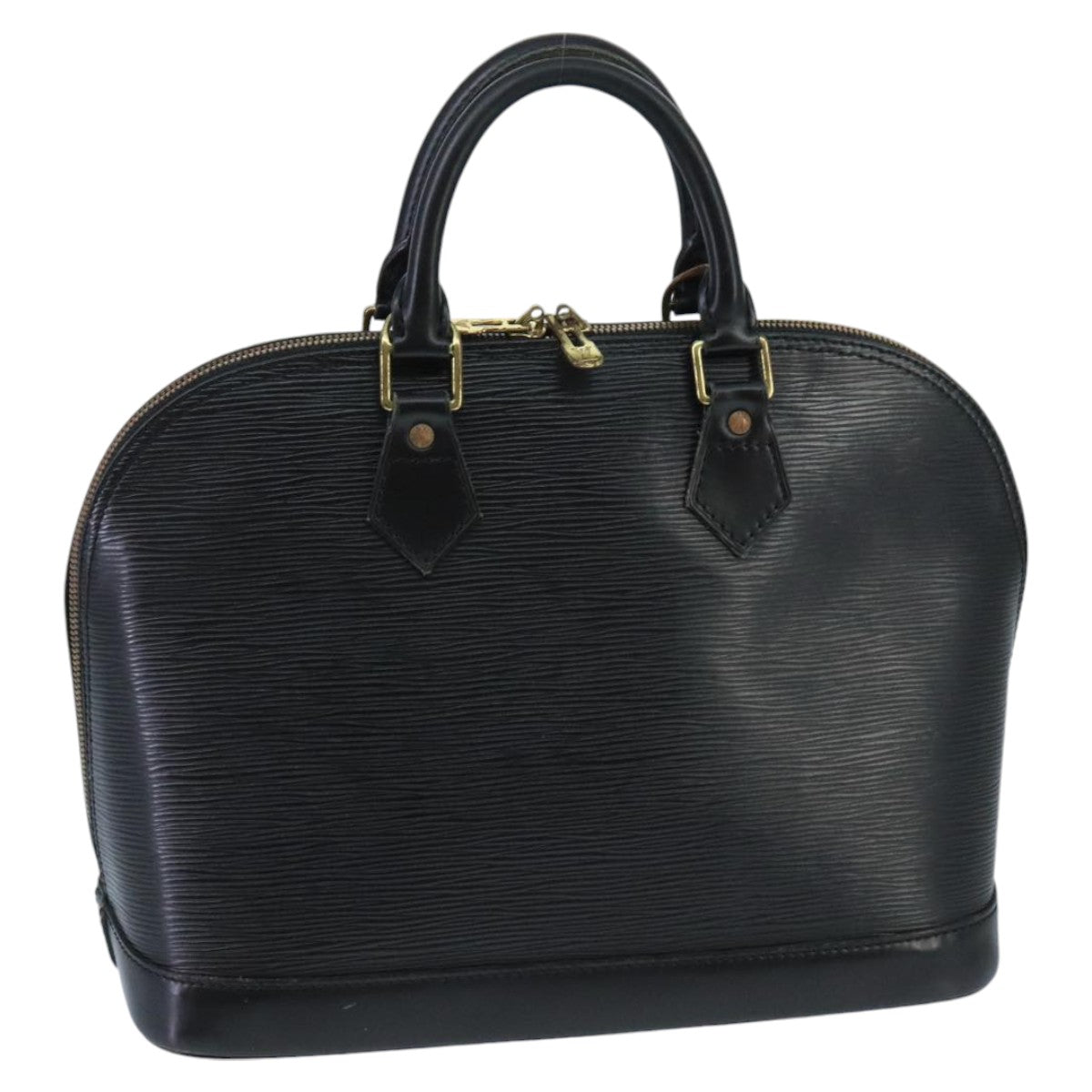 LOUIS VUITTON Epi Alma Hand Bag Black M52142 LV 98301