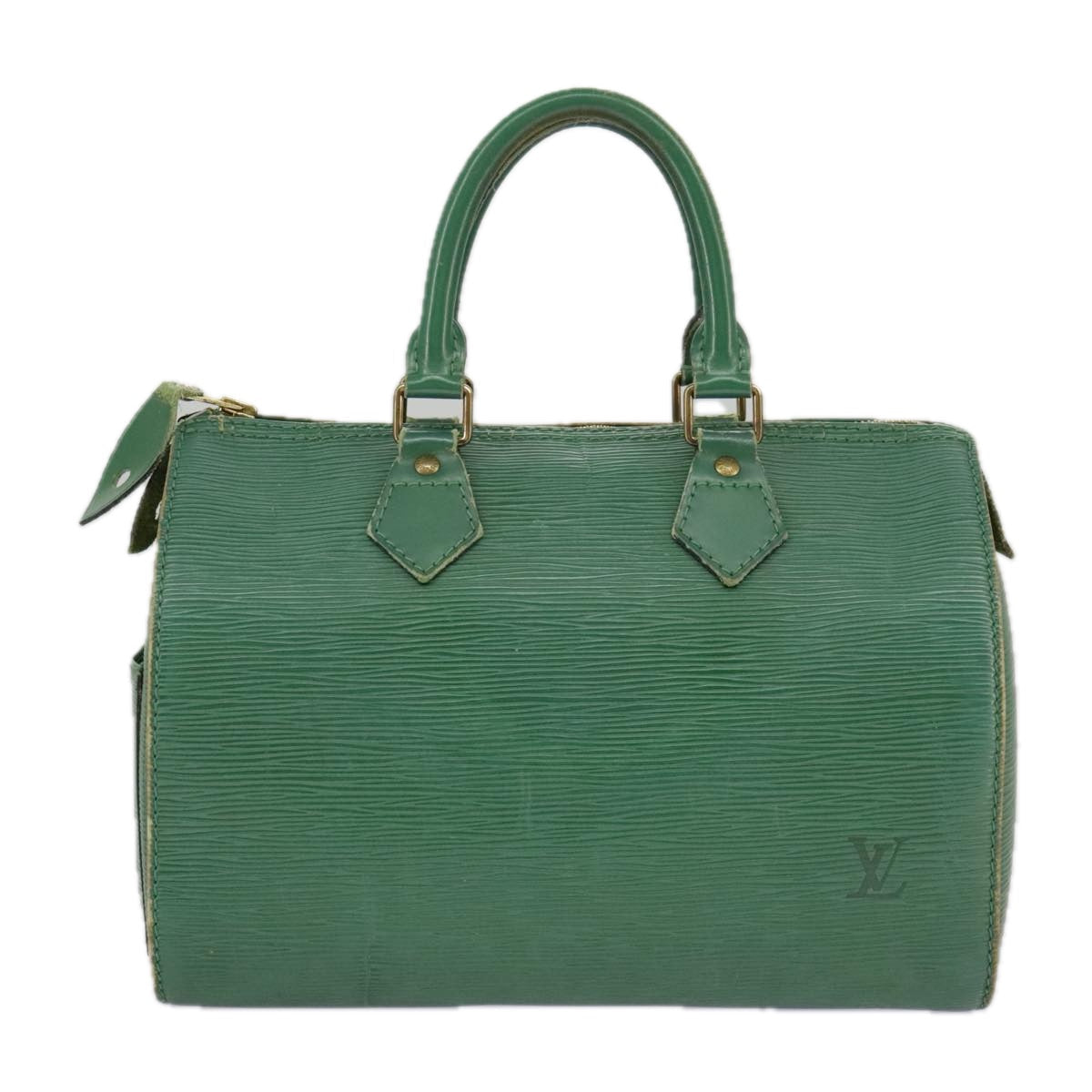 LOUIS VUITTON Epi Speedy 25 Hand Bag Borneo Green M43014 LV 98395