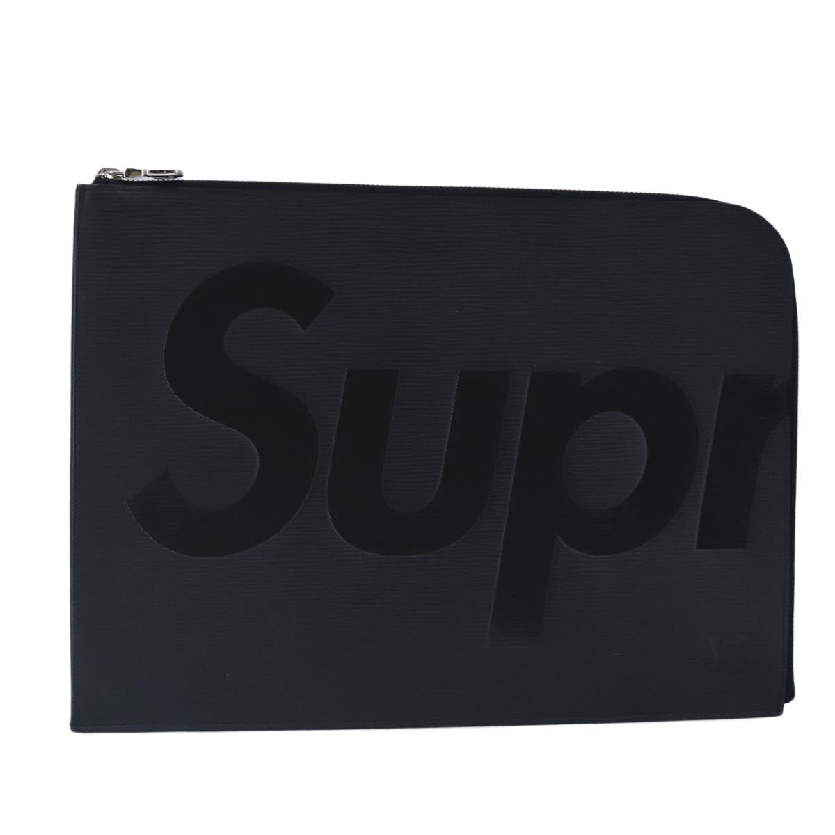 LOUIS VUITTON Epi Supreme Pochette Jules GM Clutch Bag Black LV 98411SA