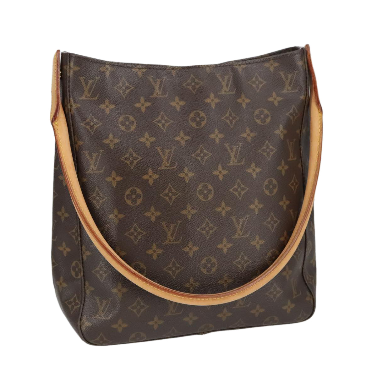 LOUIS VUITTON Monogram Looping GM Shoulder Bag M51145 LV 98474