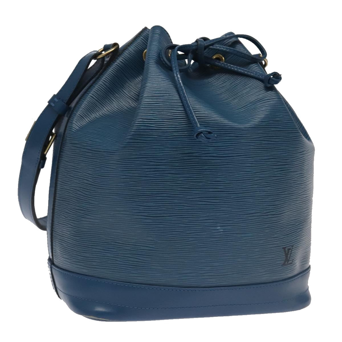 LOUIS VUITTON Epi Noe Shoulder Bag Toledo Blue M44005 LV 98500